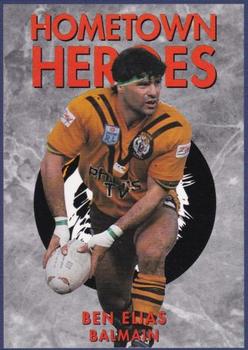 1994 Dynamic Rugby League Series 1 - Hometown Heroes #HH1 Ben Elias Front